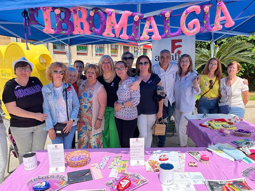 El PSOE reconoce la labor de AGRAFIM en el Día Internacional de la Fibromialgia y el Síndrome de Fatiga Crónica