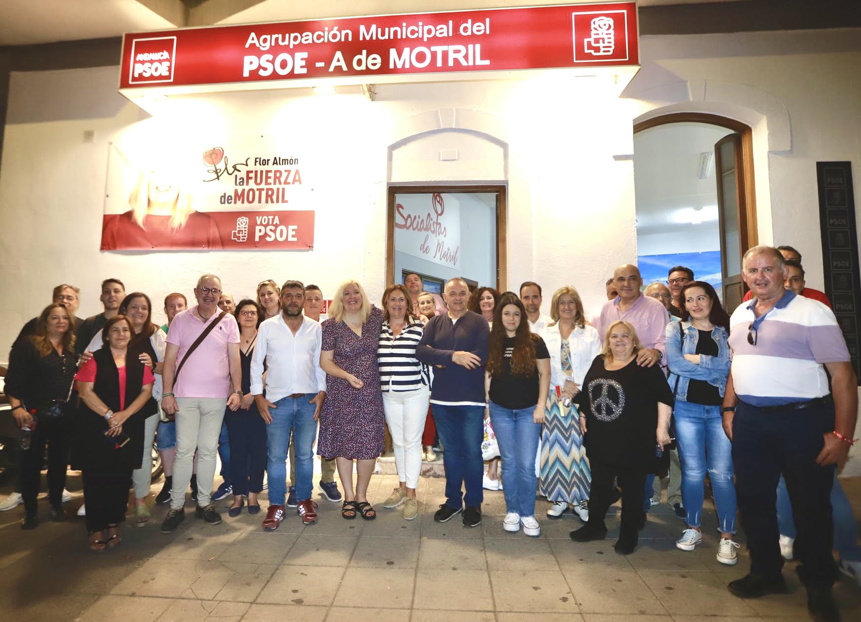 Flor Almón agradece el apoyo de los miles de motrileños y motrileñas que han apoyado a la fuerza de Motril