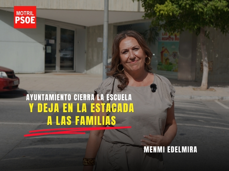 Menmi Sáez denuncia el cierre de la escuela infantil Rosa López Cervante: “Gobernar no es quitarse el marrón de encima, gobernar es gestionar”