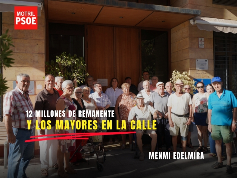 Menmi Sáez (Edelmira) exige la apertura del centro de mayores de la zona norte y denuncia el abandono institucional de los vecinos